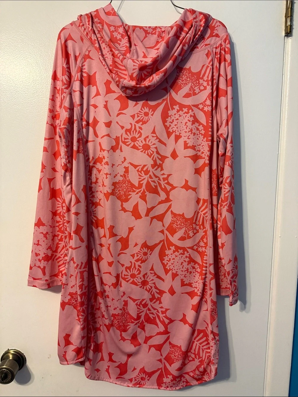 Rip Skirt Hawaii Pink and Coral Floral Athletic dress - Picture 4 of 5